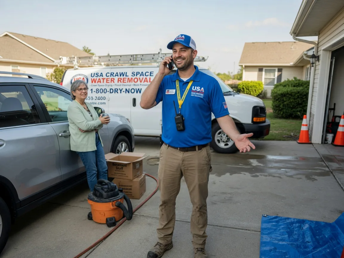 Crawl Space Water Removal West Jefferson, OH FAQs